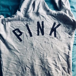 Full zip PINK sweatshirt